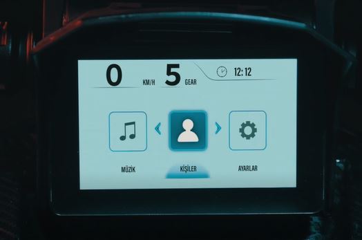 TFT Ekran Gösterge Paneli